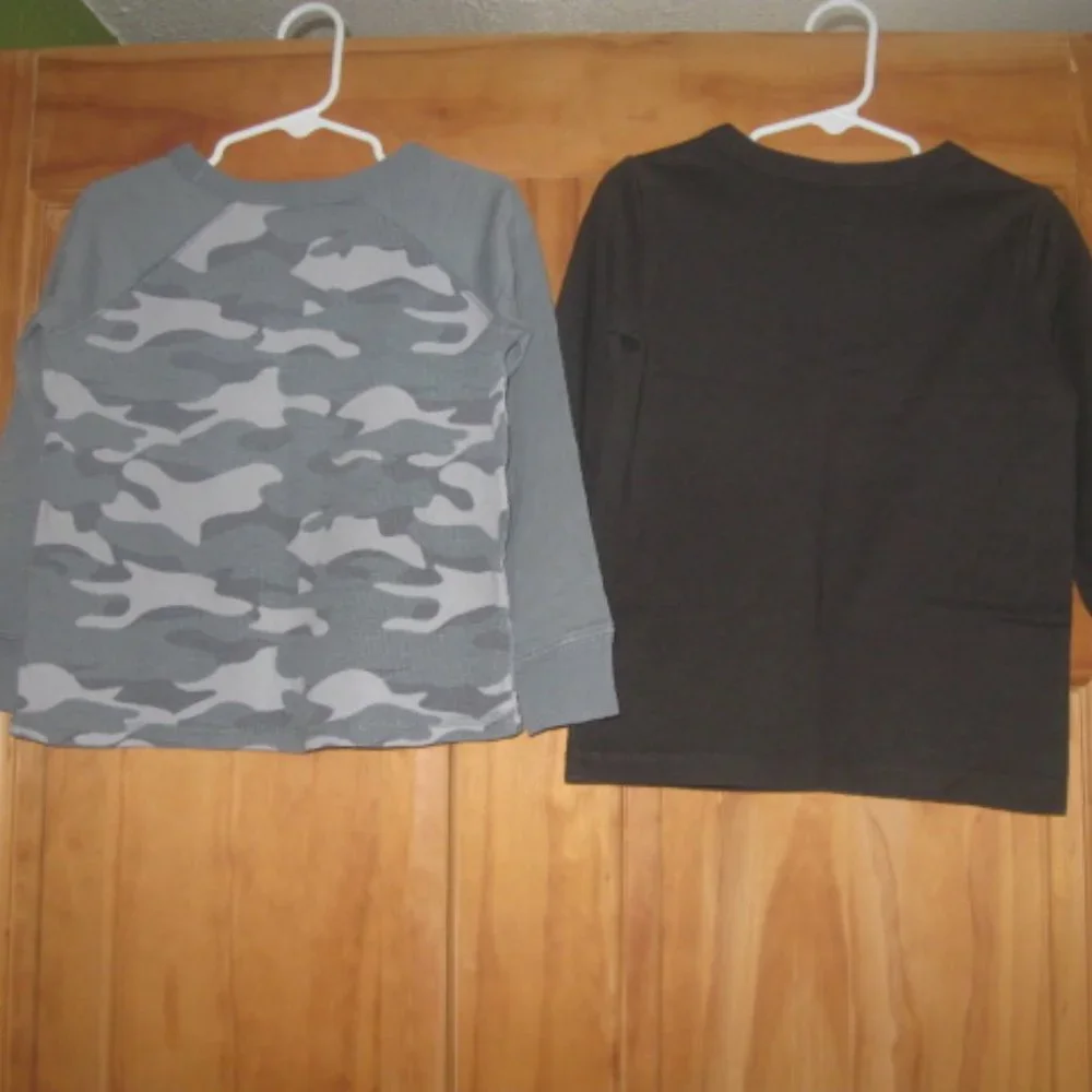 5/$30 Boys OshKosh B'gosh Long Sleeve Shirt Bundle